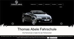 Desktop Screenshot of fahrschule-thomas-abele.de